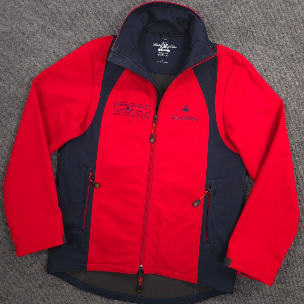 Brooks Brothers Jacket Mens Small Red Head of the Charles Regatta 2010 Volunteer